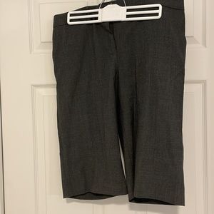 Dark gray dress shorts